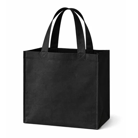 Bolsa con fuelle negra