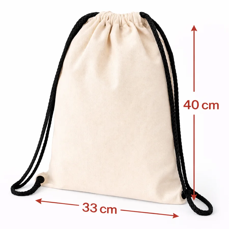 Morral de manta: fotografía del catálogo Bee Bags